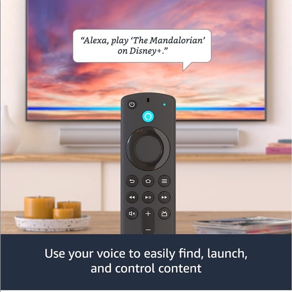 Fire TV Stick 4K Alexa Voice Remote (includes TV controls), Dolby Vision - Picture 3 of 7